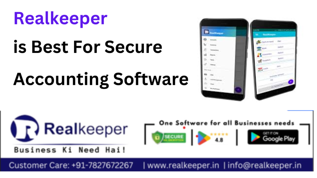 Secure accounting software