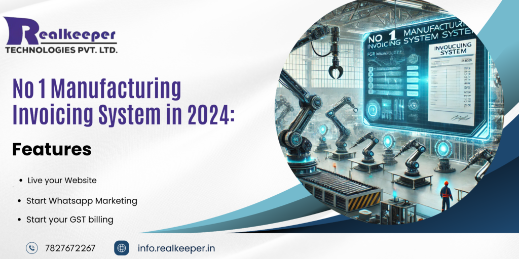 No 1 Manufacturing Invoicing System