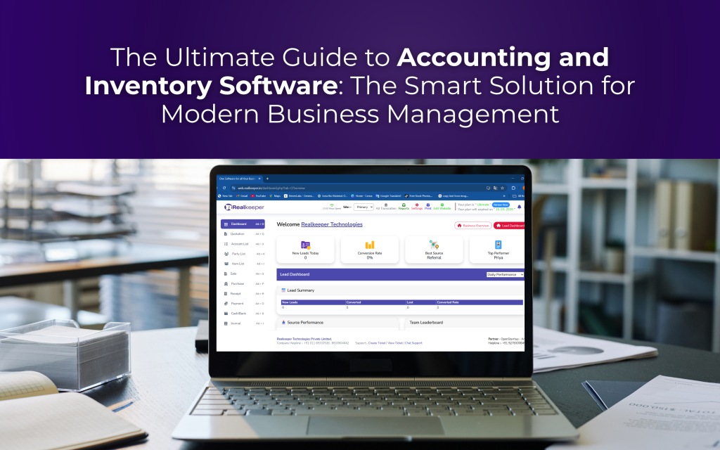 Accounting and Inventory Software