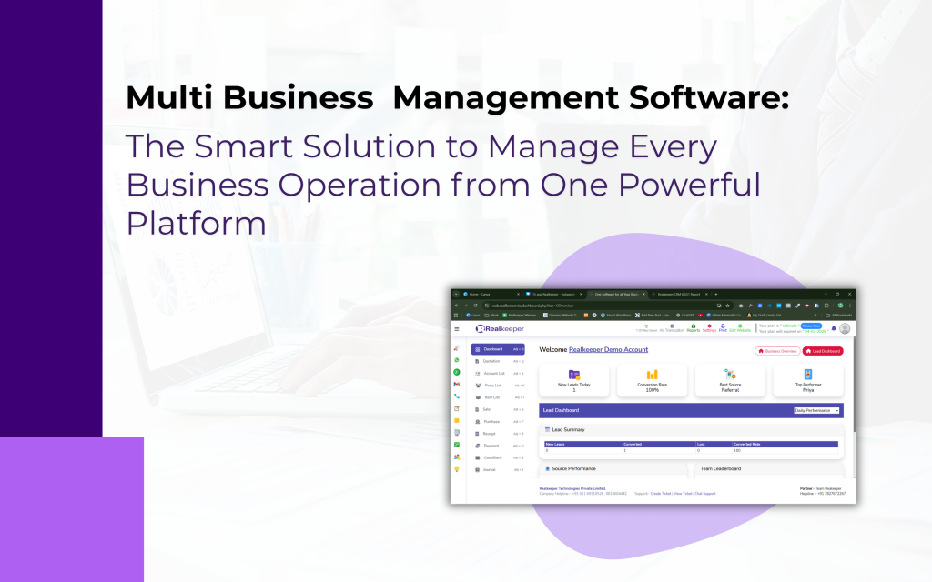 Multi Business Management Software