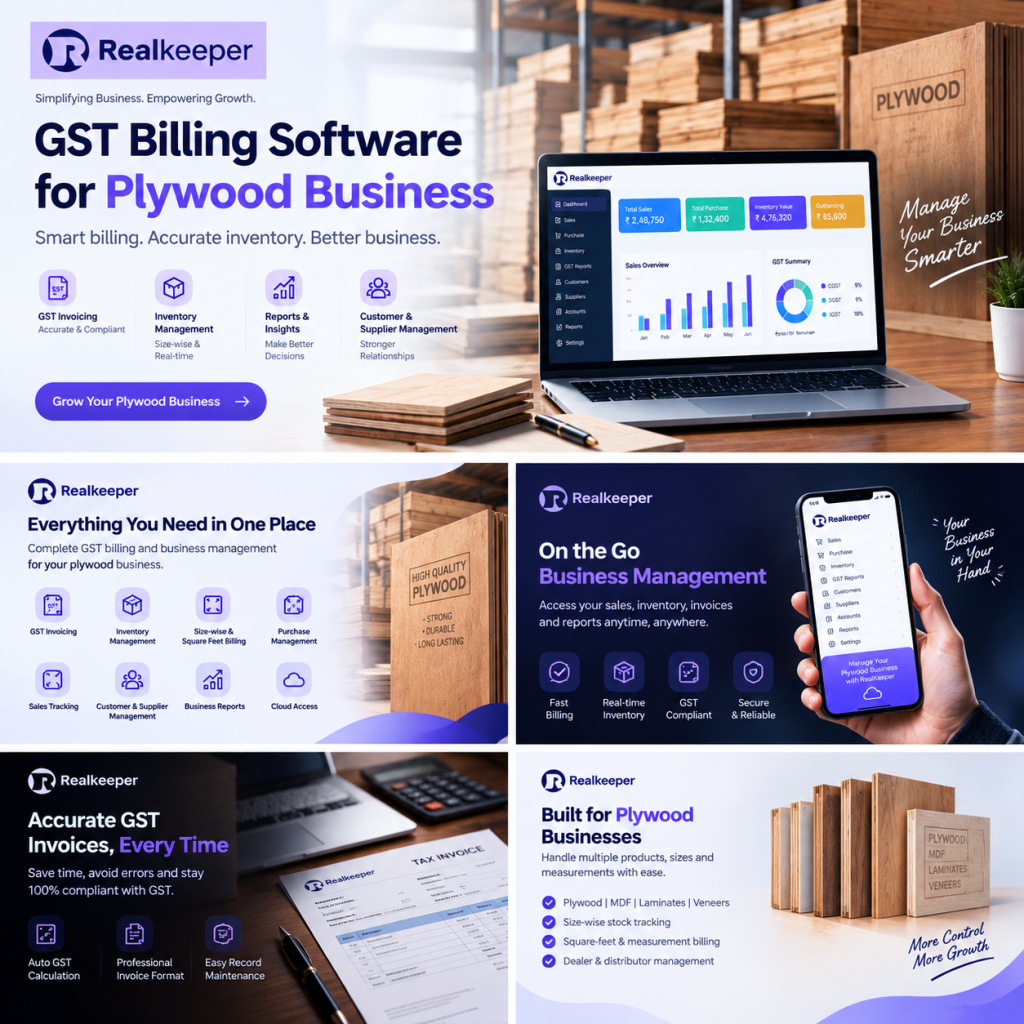 GST Billing Software for Plywood Business