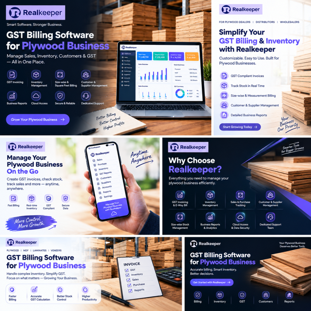 GST Billing Software for Plywood Business