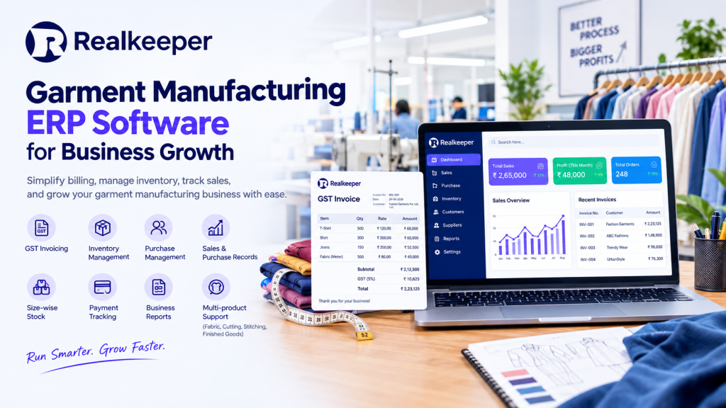 Garment Manufacturing ERP Software for Business Growth