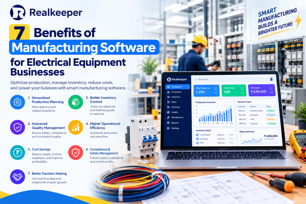 Manufacturing Software for Electrical Equipment