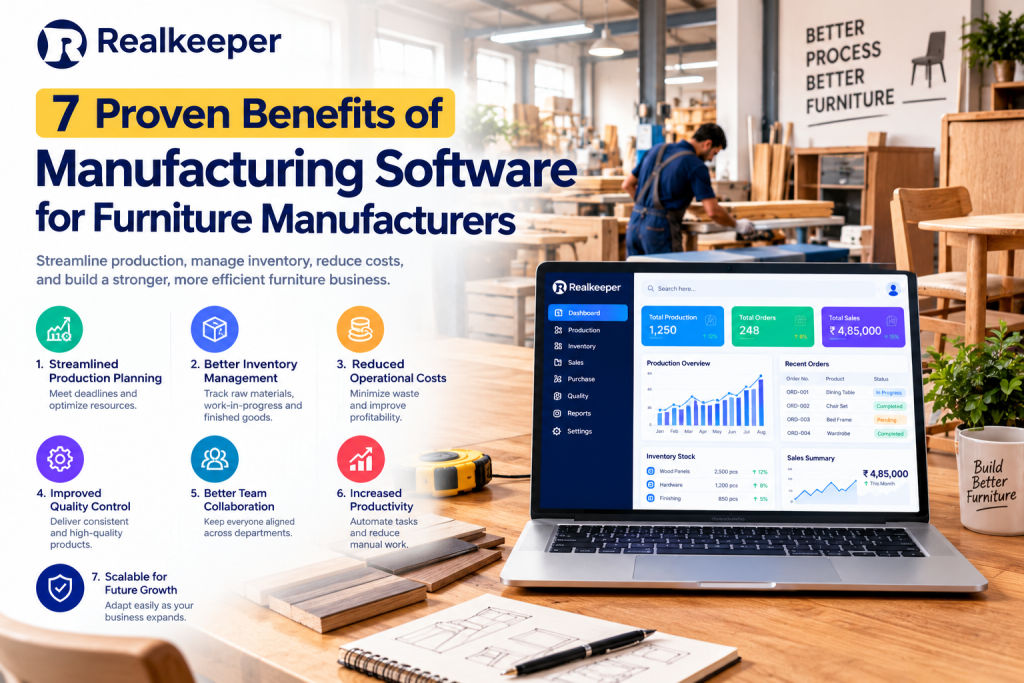 Manufacturing software for furniture manufacturers for small business