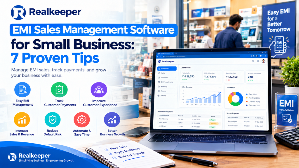 EMI sales management software for small business